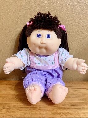Vintage Cabbage Patch Kids Toddler Doll HM2 Brat Face Girl